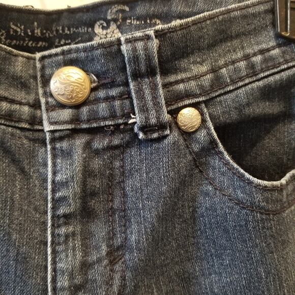 Style & Co Petites Premium Jeans Skinny Slim Cut Jeans Size 4P9 - Picture 11 of 13